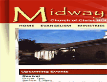 Tablet Screenshot of midwaycochusa.com